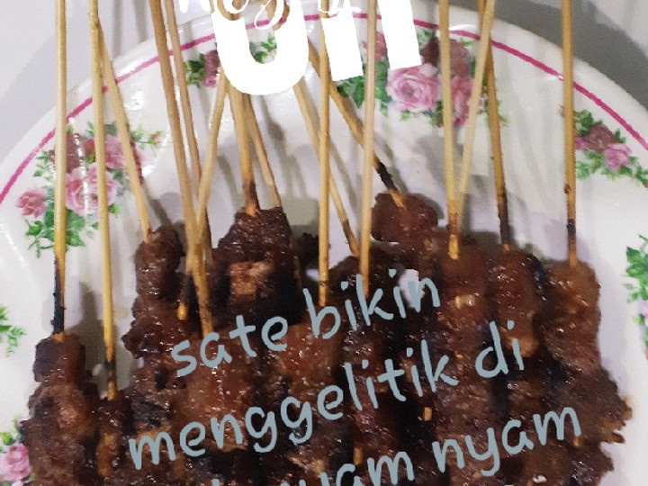 Cara Gampang Membuat Sate daging spesial arka, Lezat Sekali