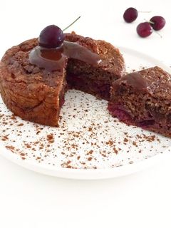 Une photo de Moelleux choco cerises