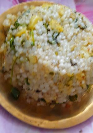 A picture of Sabudane khichdi.