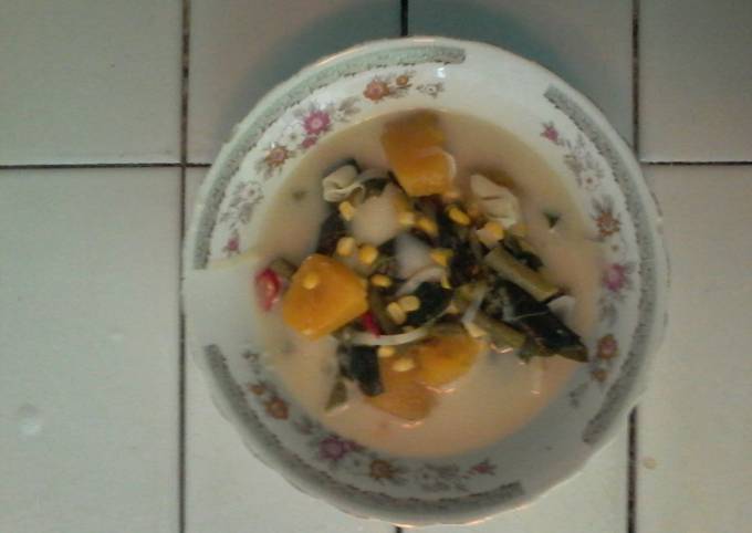 Resep Sayur santan rebung yang Menggugah Selera