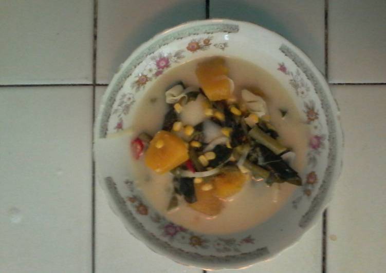 Resep Sayur santan rebung Anti Gagal