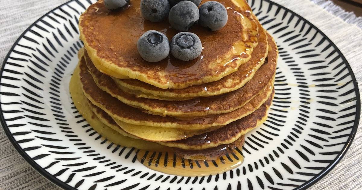 No milk... no egg... no problem... Pancakes for breakfast Recipe by ...