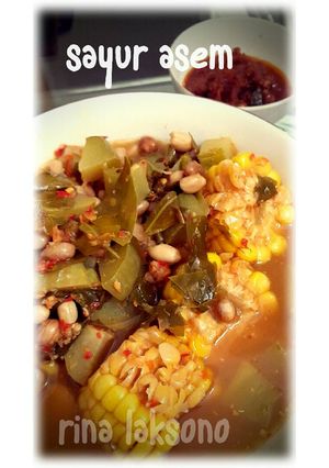 Foto resep sayur asem