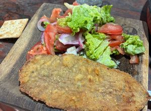 Una foto de Milanesa de ciervo, por Dani