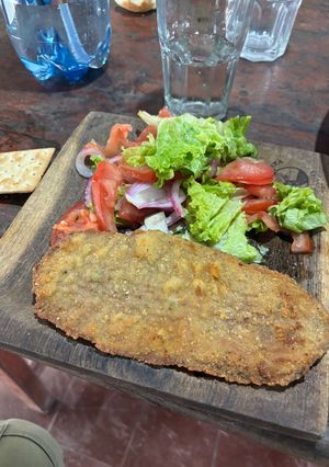 Una foto de Milanesa de ciervo, por Dani