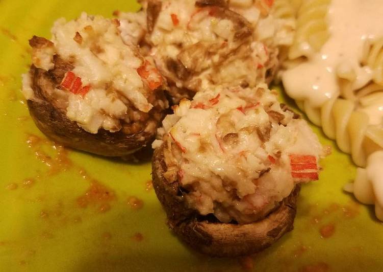 Easiest Way to Prepare Super Quick Homemade Stuffed mushrooms simple