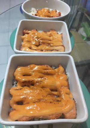 Foto resep Salmon mentai ala rumahan