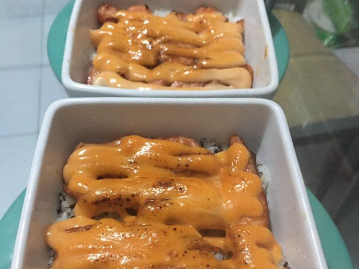 Resep Salmon mentai ala rumahan Kekinian