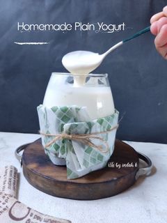 Foto resep Homemade Plain Yogurt
