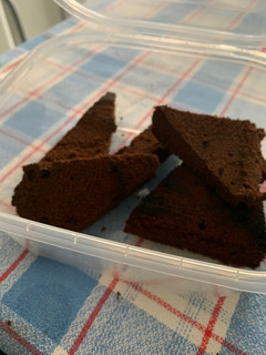 Una foto de Tarta de chocolate fit