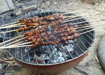 Resep Unik Sate Daging Super Empuk😊 Ala Warung