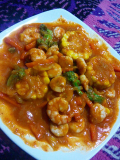 Foto resep Udang saus padang