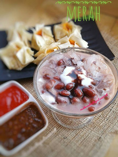 Foto resep Es kacang merah
