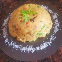 A picture of Vegetable upma.