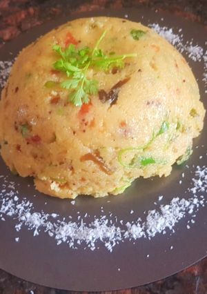 A picture of Vegetable upma.