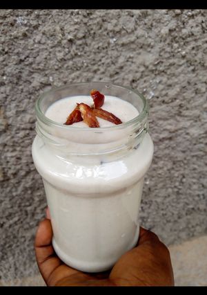 A picture of Fura milkshake.