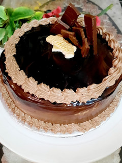A picture of Chocolate cake.
