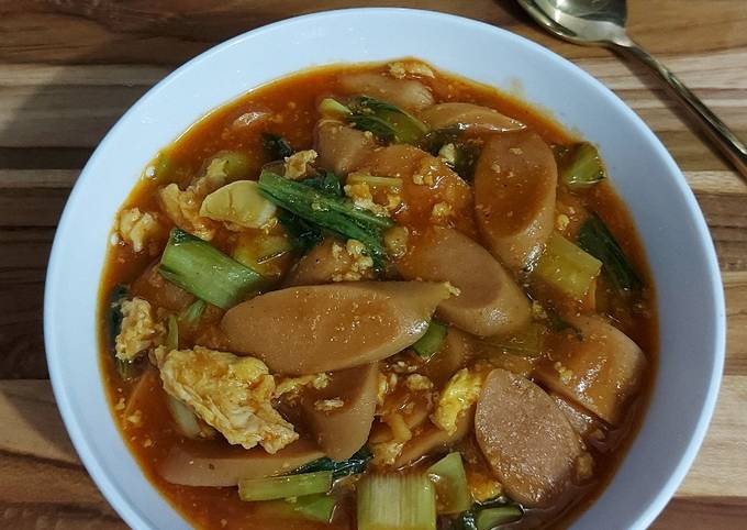 Resep Gongso Sosis Telur Berkuah Oleh Ririn Cookpad