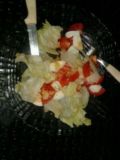 Una foto de Ensalada con huevo