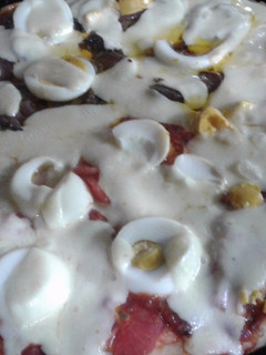 Una foto de Pizza casera