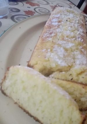 Una foto de Budín de limón