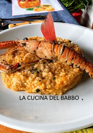 Foto di Risotto Agli Scampi 🦐🍋