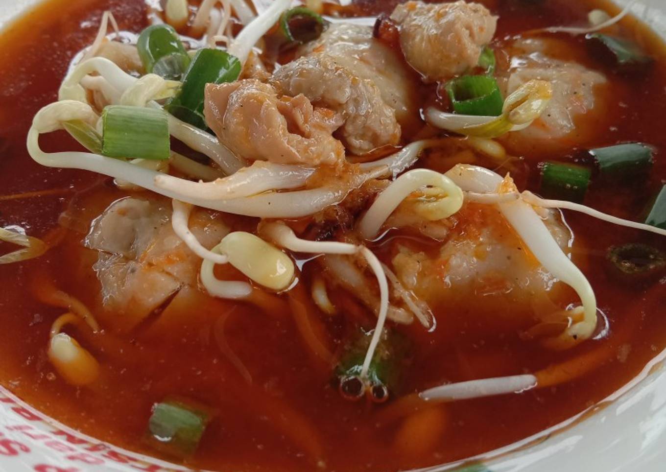 Resep 49. Pentol kuah pedas Anti Gagal