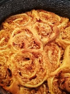 Almás fahéjas csiga recept fotója