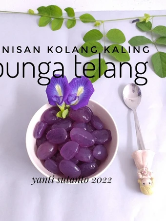 Langkah Gampang Membuat Resep Manisan Kolang Kaling Bunga Telang yang  Bikin Ketagihan Anti Ribet, Sempurna