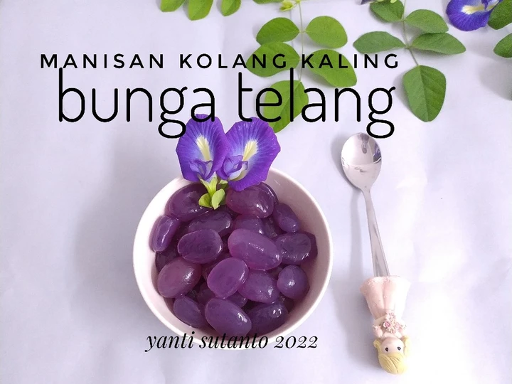 Langkah Gampang Membuat Resep Manisan Kolang Kaling Bunga Telang yang  Bikin Ketagihan Anti Ribet, Sempurna