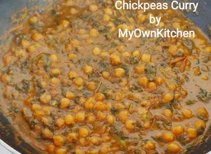 Foto resep Vegetarian Chickpeas Curry