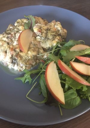 Kapros-túrós csirkemell recept fotója