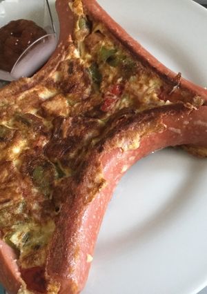 Una foto de Tostada Francesa sin pan 😱