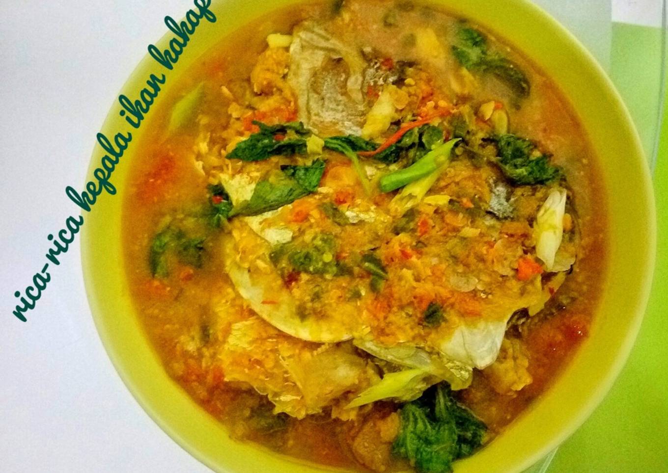 Rica-rica Kepala Ikan Kakap