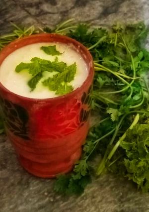 A picture of Homemade youghrt.