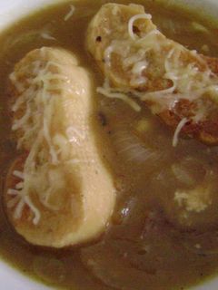 Una foto de Sopa de Cebolla