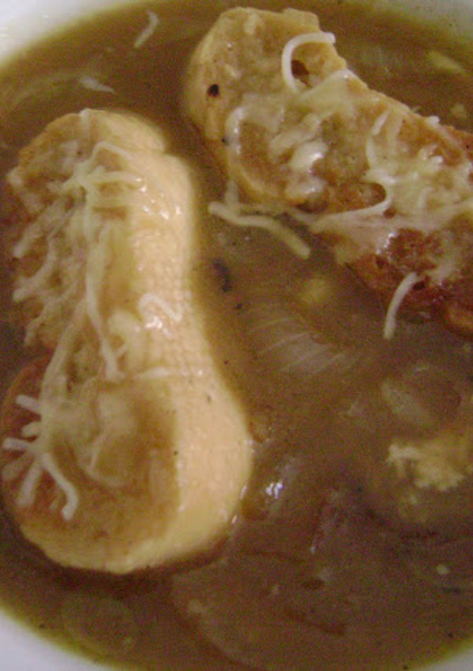 Una foto de Sopa de Cebolla