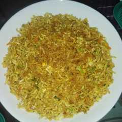 รูปของ Mie Keriting Goreng Sosis