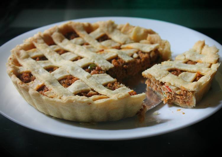 Simple Way to Make Speedy Chicken Mince Meat Pie