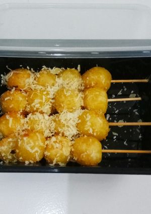 Foto resep Sate Ubi Keju