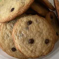 Una foto de Galletas con pepitas de chocolate
