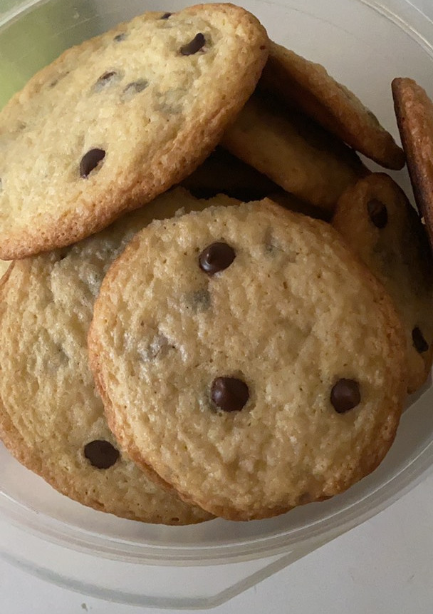 Una foto de Galletas con pepitas de chocolate