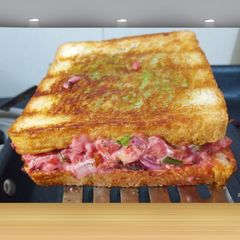 A picture of Veggies Chesse Sandwich.