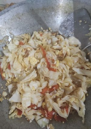 Foto resep Tumis kubis telur tomat