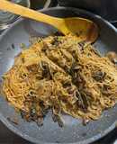 مشروم تشاو مين (Mushroom Chow Mein) 🇨🇳