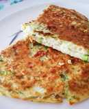 Omelette con Calabacín y Queso