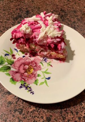 Фото Салат "Оселедець під шубою"🌸.