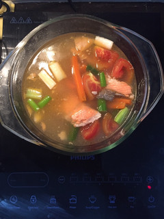 Foto resep Sup Salmon Wortel