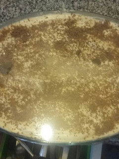 Una foto de Tiramisú clásico y borrachón