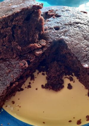 Una foto de Torta fácil de chocolate y económica
